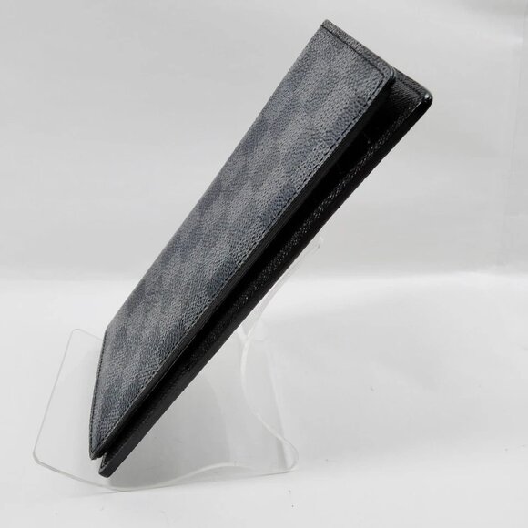 Louis Vuitton LV Long Wallet Black Damier Graphite 300-081925 - Picture 3 of 9
